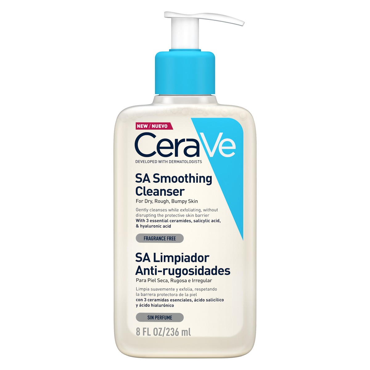 Imagen de Cerave gel limpiador smoothing 236ml