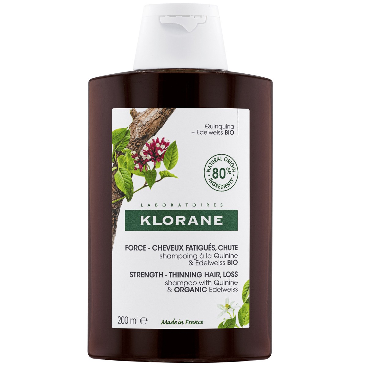 Imagen de Klorane champú de quinina 200ml